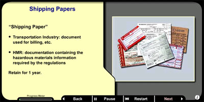 HAZMAT Transportation - Part 2 - Shipping Papers (US) OSHA Safety Training  Courses